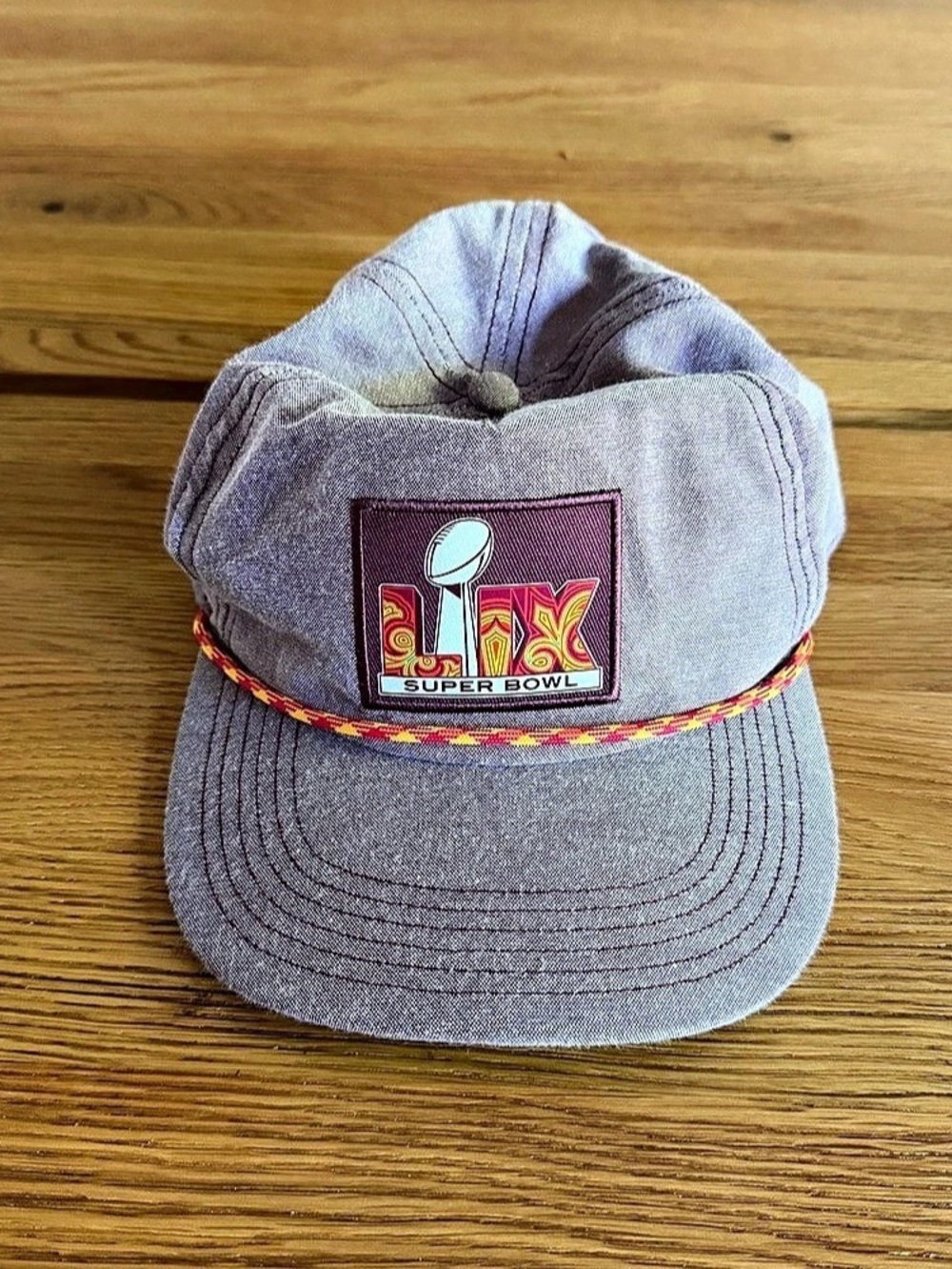Super Bowl Snapback Rope Hat